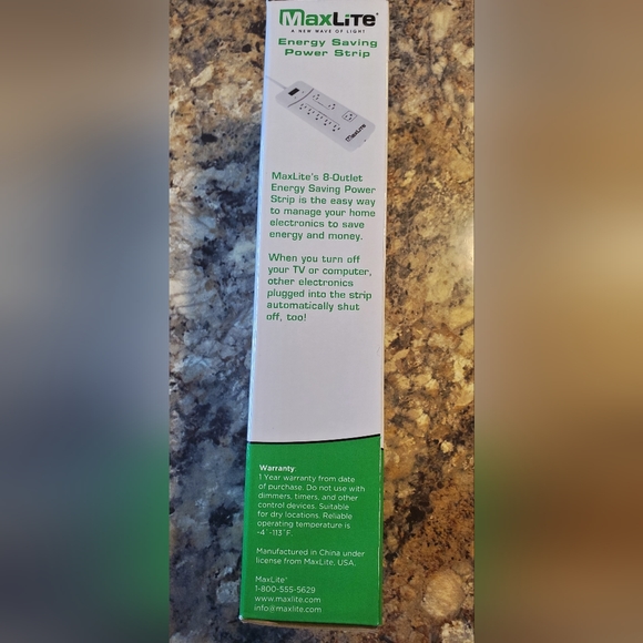 MaxLite Energy Saving Power Strip - Picture 4 of 4